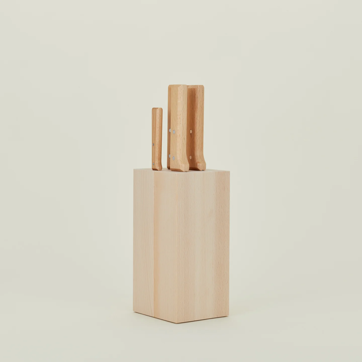 Beechwood Knives, Set of 5 + Block - Image 3