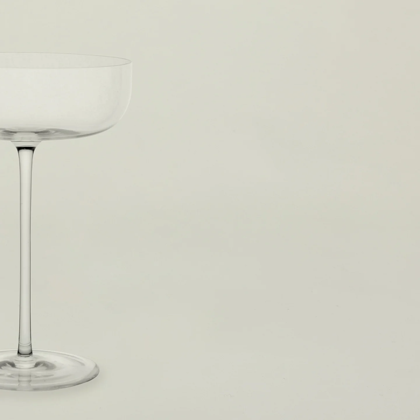 Crystalline Champagne Coupe - Image 3