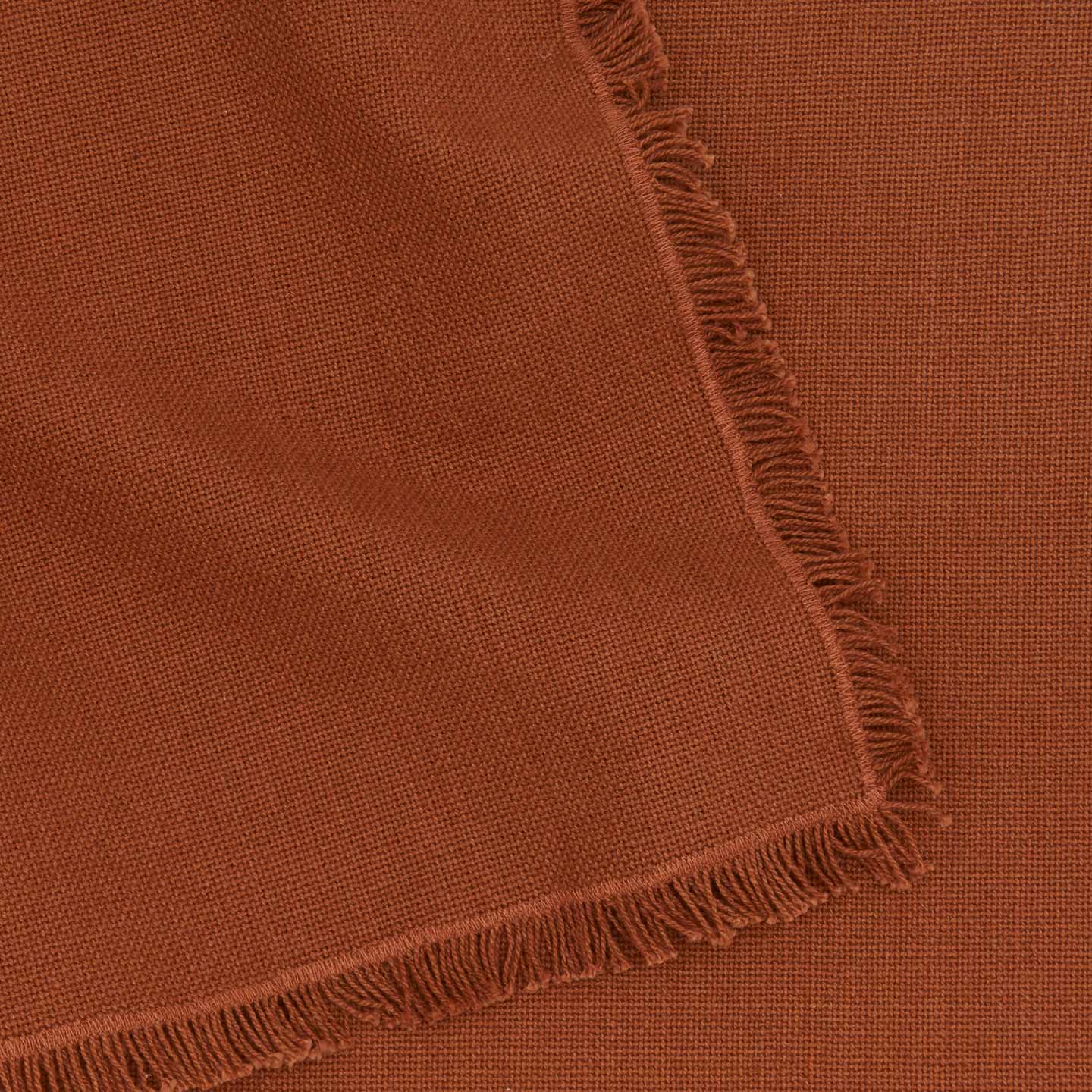 Essential Cotton Placemat, Set of 4 - Terracotta - Image 3