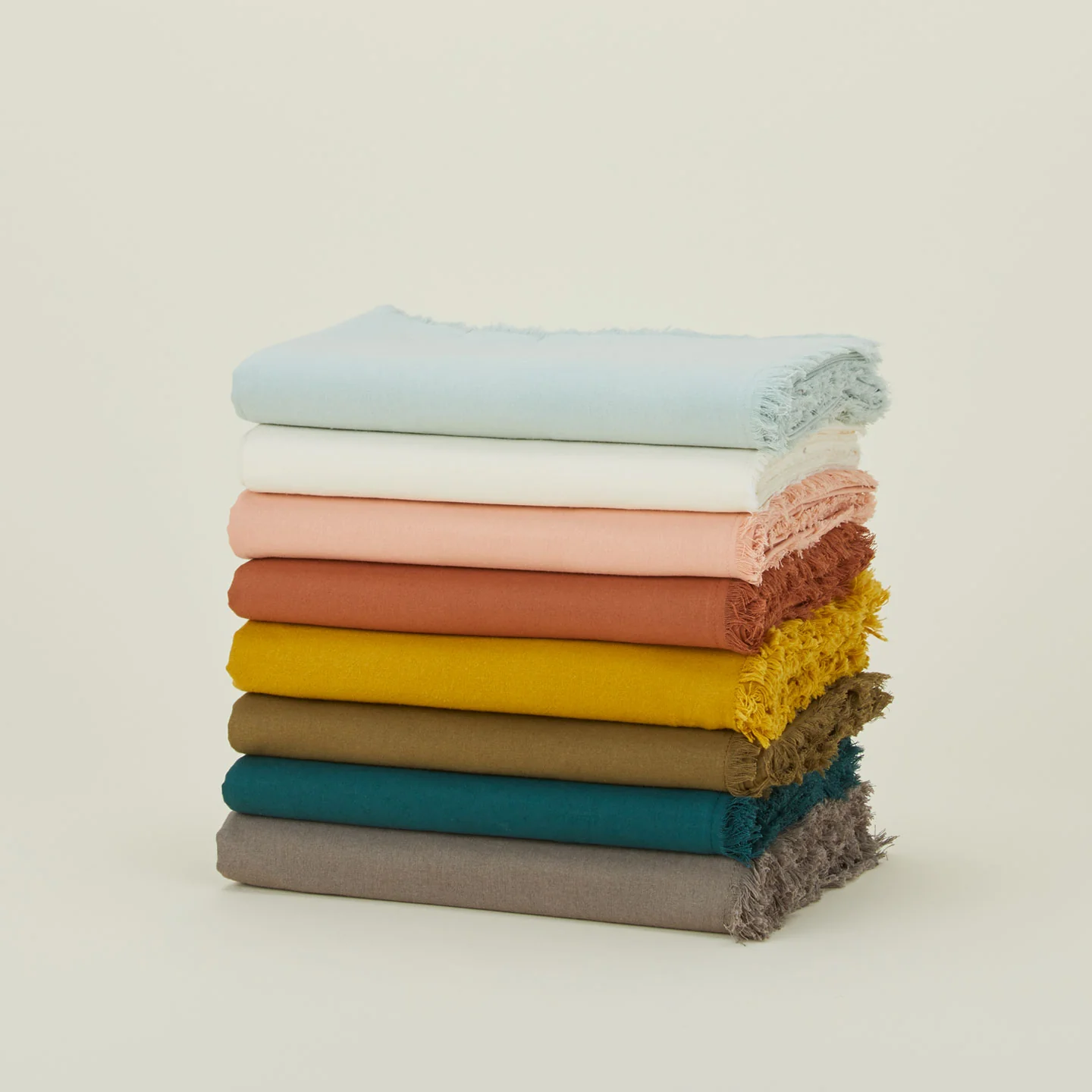 Essential Cotton Tablecloth - Ivory - Image 6