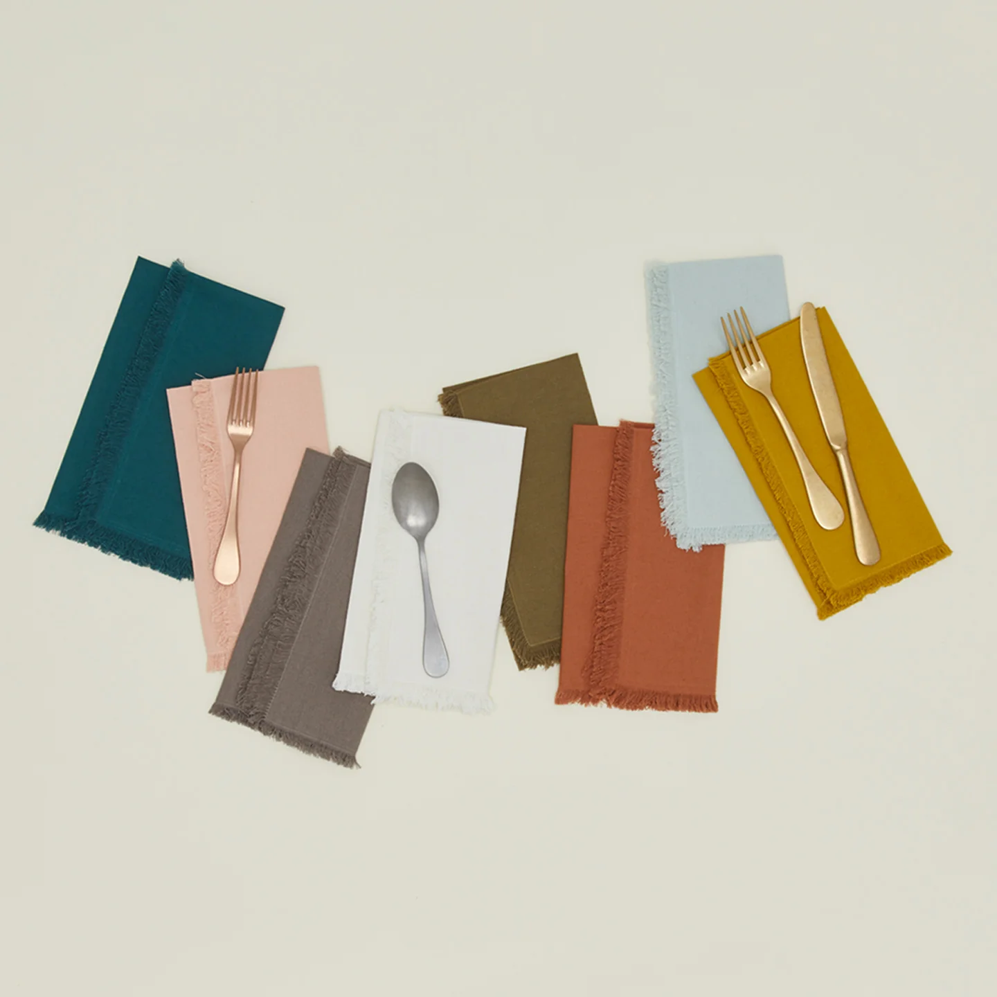 Essential Dinner Napkin, Set of 4 - Terracotta - Image 4