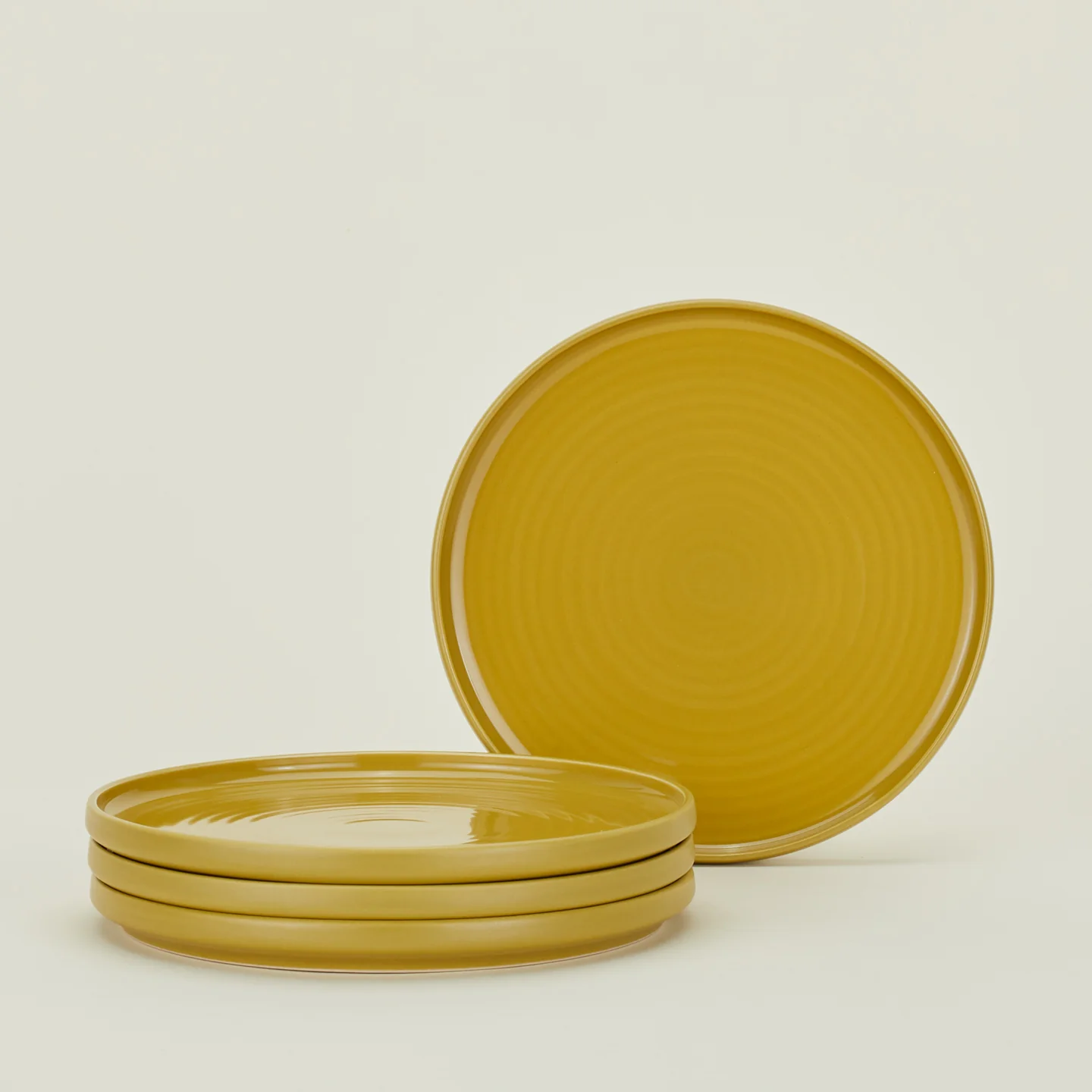 Essential Dinnerware, 16 Piece Set - Mustard - Image 4
