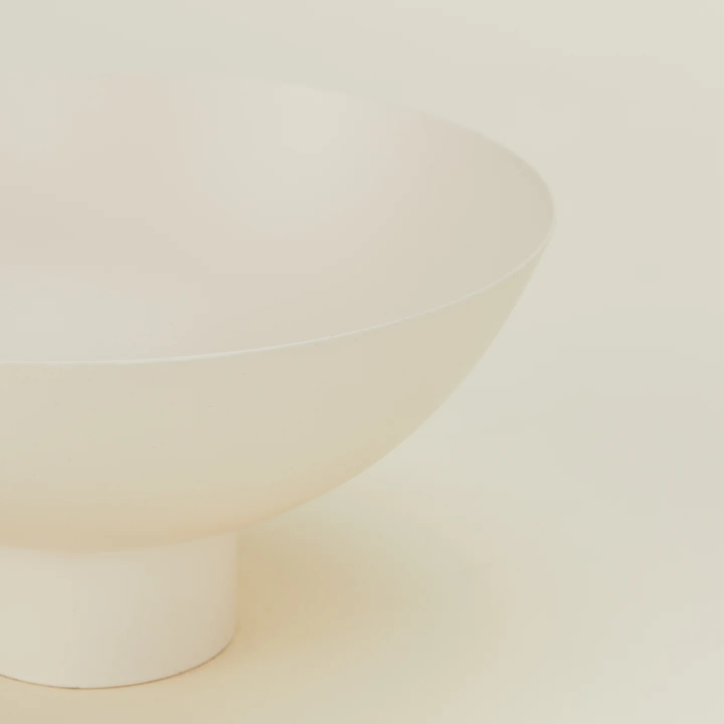 Essential Footed Bowl - Ivory - Image 3