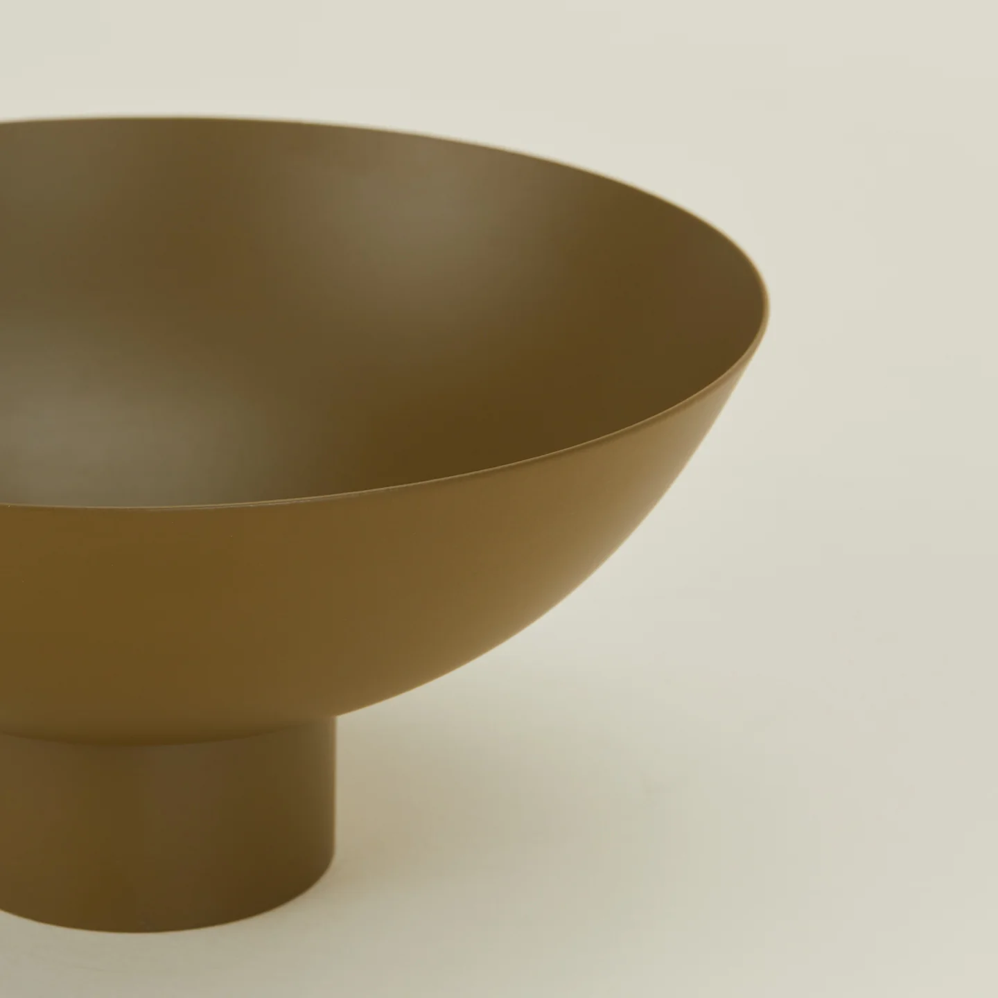 Essential Footed Bowl - Olive - Image 3