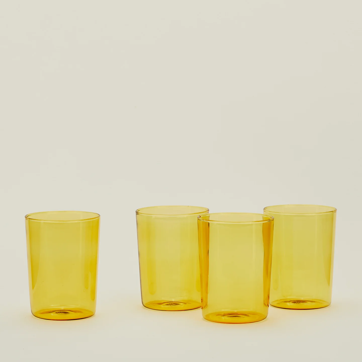 Essential Glassware, Set of 4 - Amber - Image 6