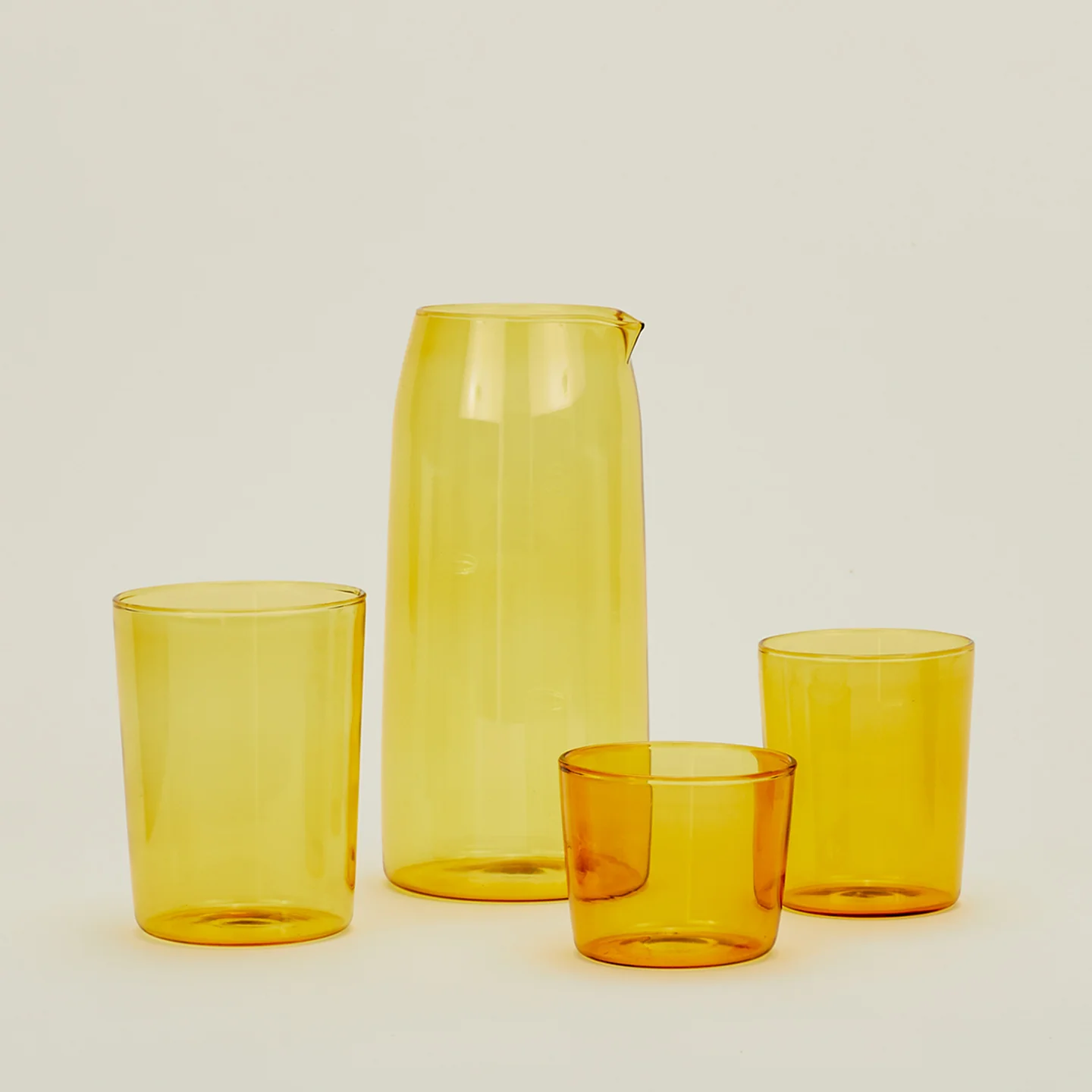 Essential Glassware, Set of 4 - Amber - Image 7