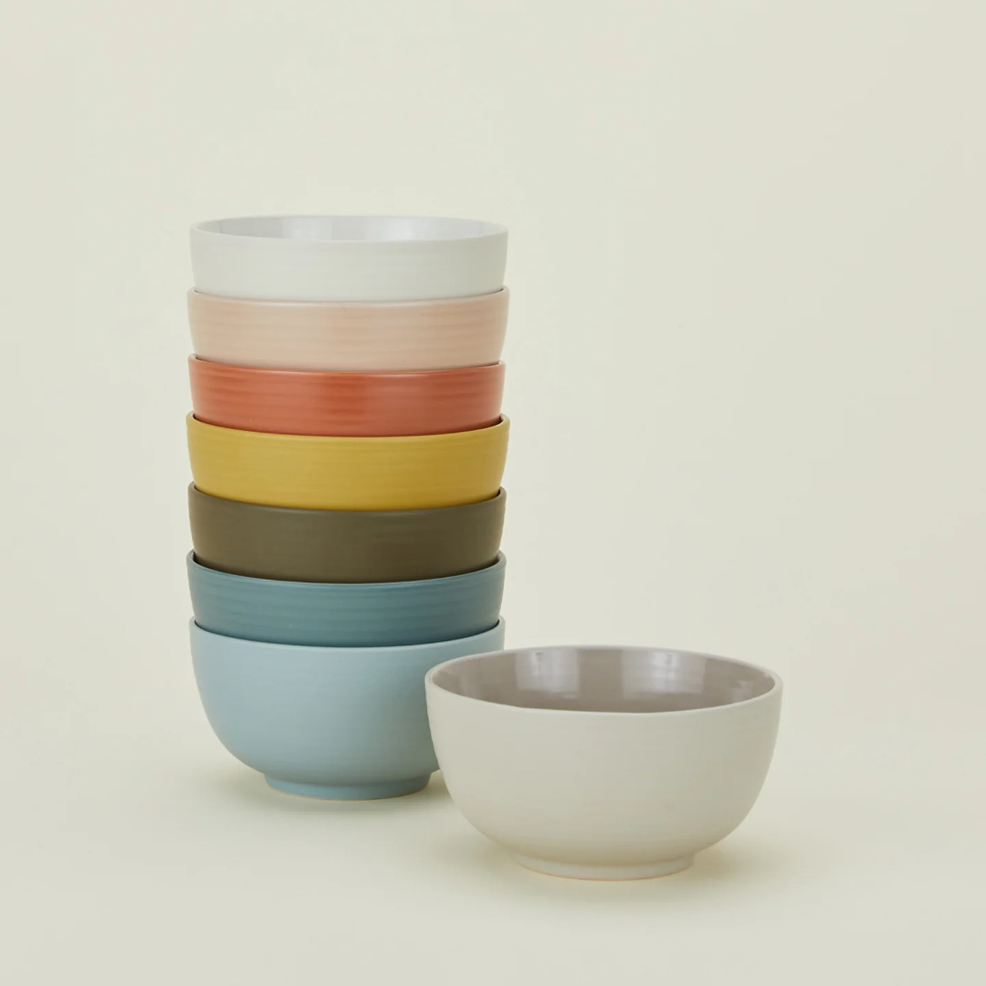 Essential Large Bowl, Set of 4 - Bone - Image 5