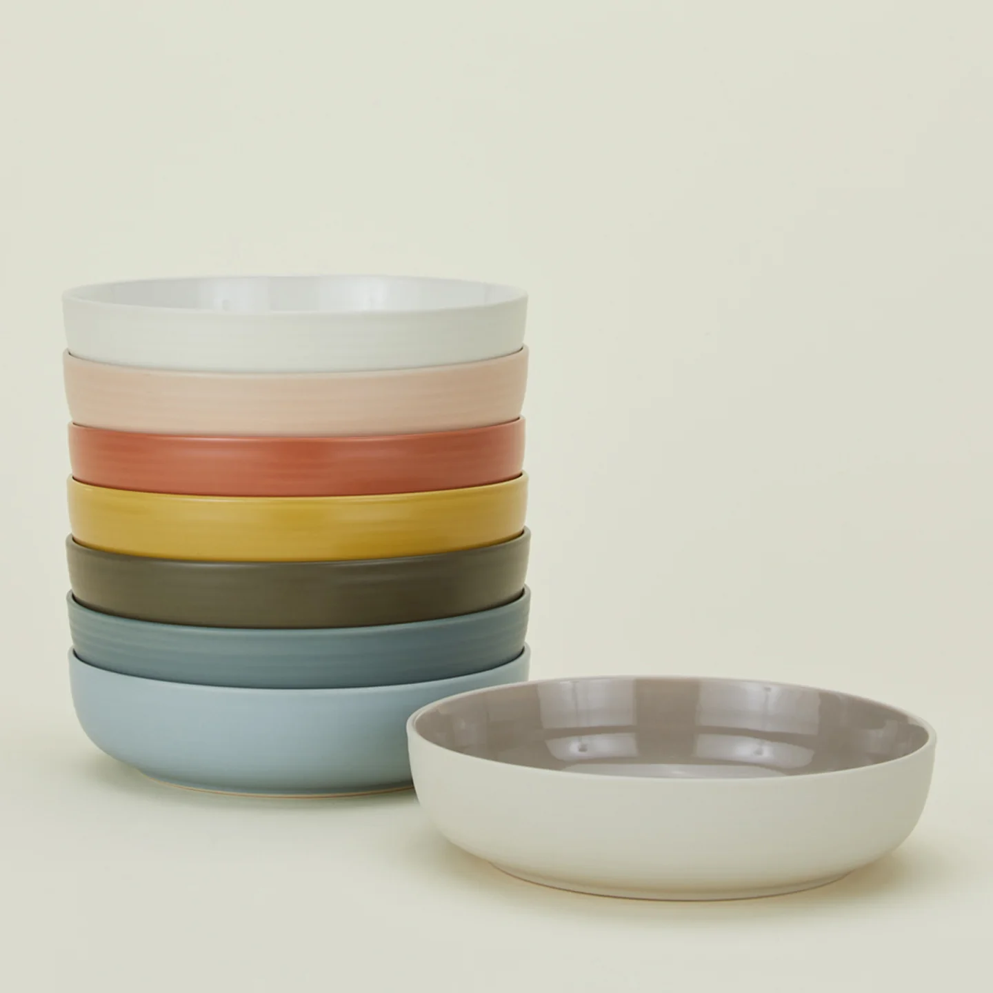 Essential Low Bowl, Set of 4 - Blush - Image 5