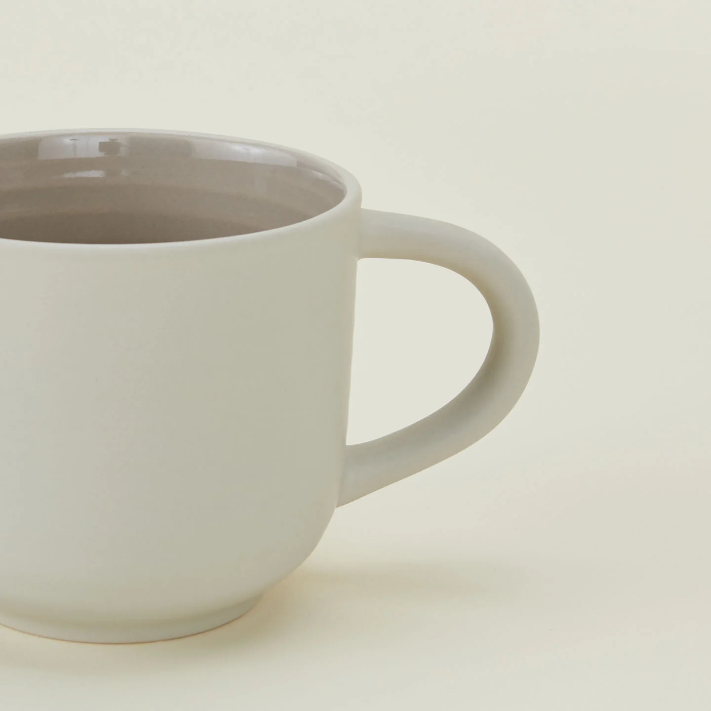 Essential Mug, Set of 4 - Light Grey - Image 3
