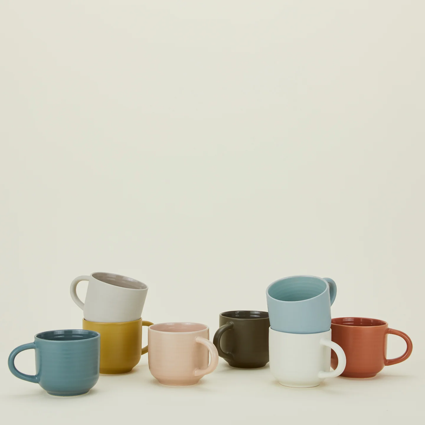 Essential Mug, Set of 4 - Olive - Image 5