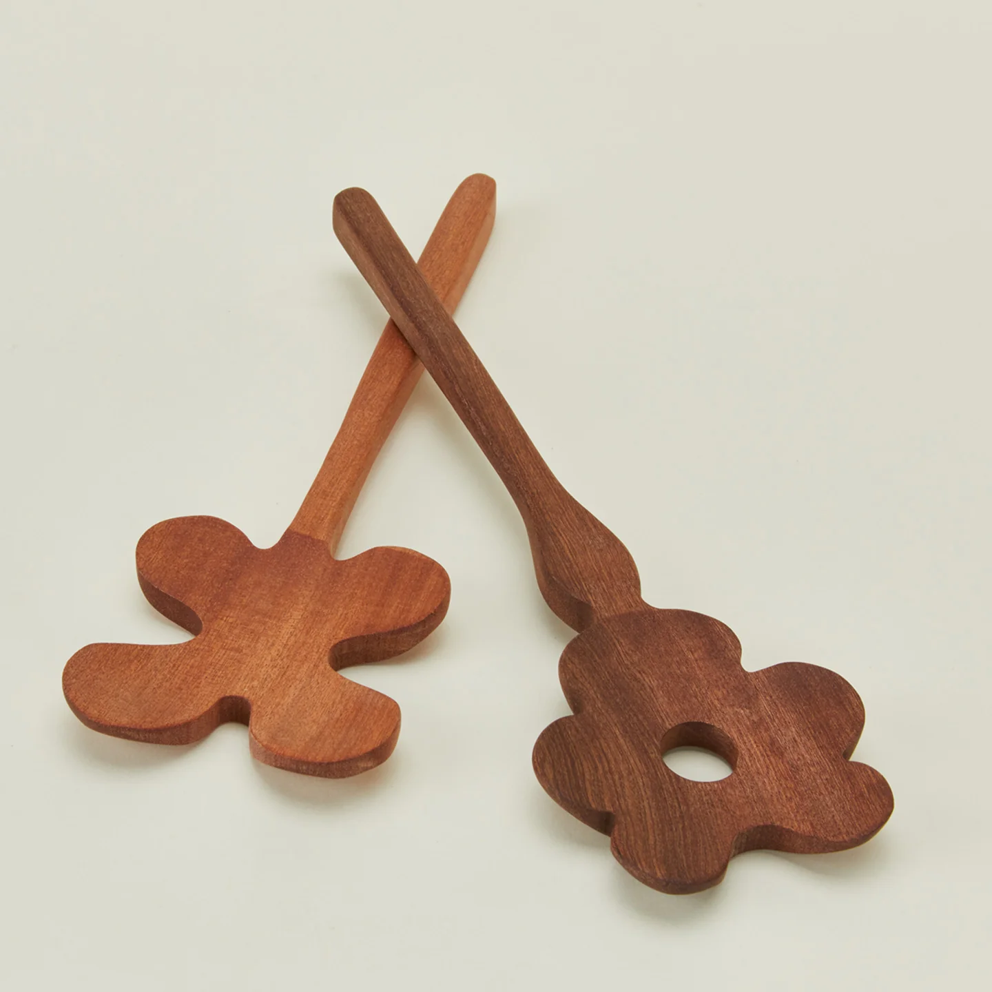 Floral Salad Servers - Image 3