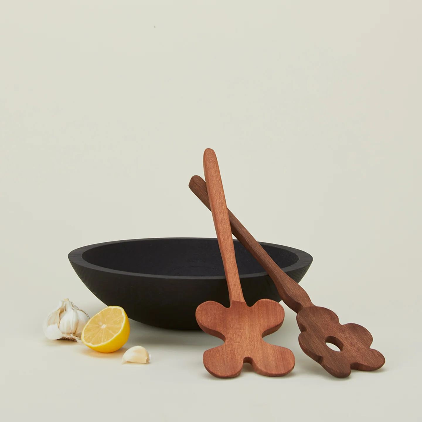 Floral Salad Servers - Image 4