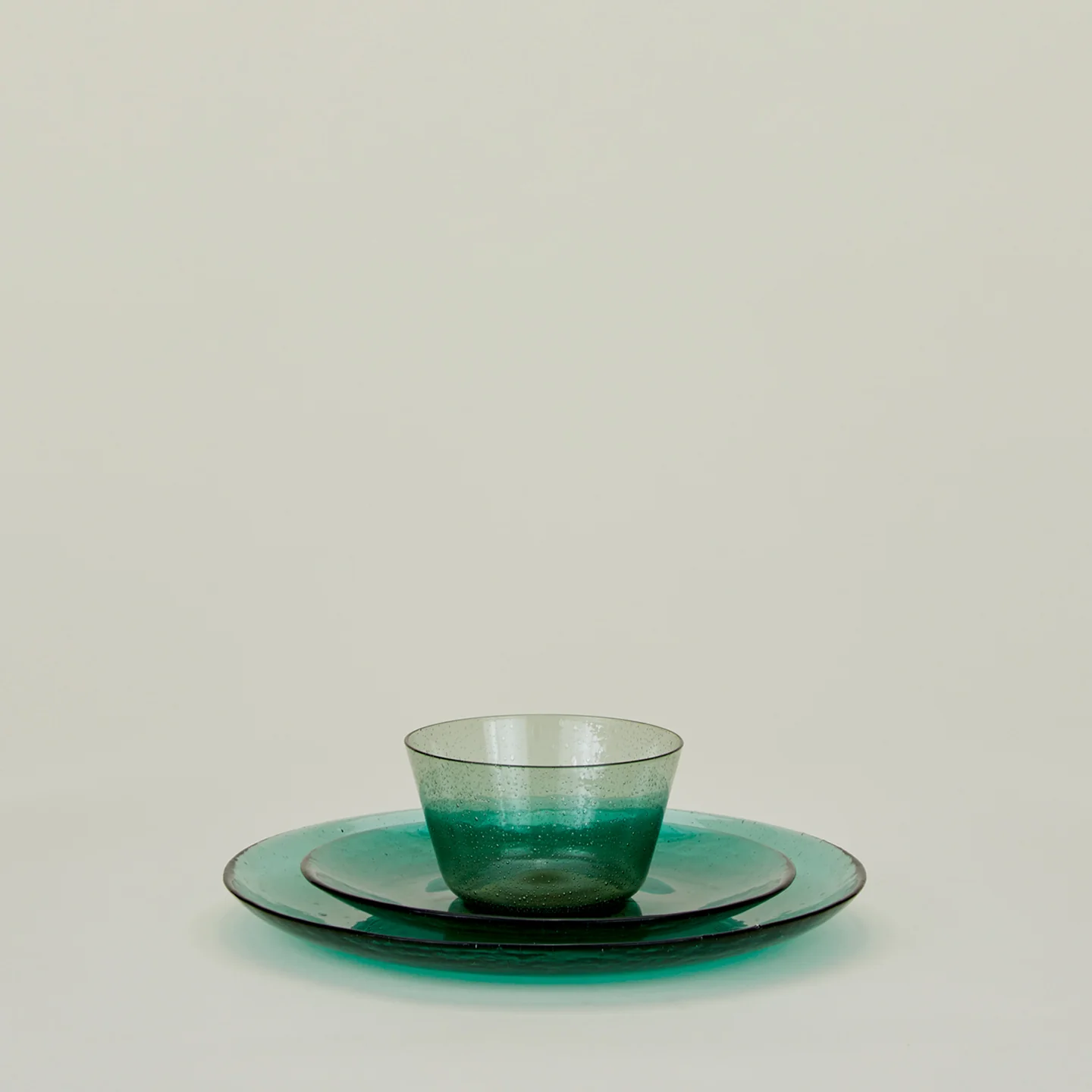 Glass Bowl - Jade - Image 5