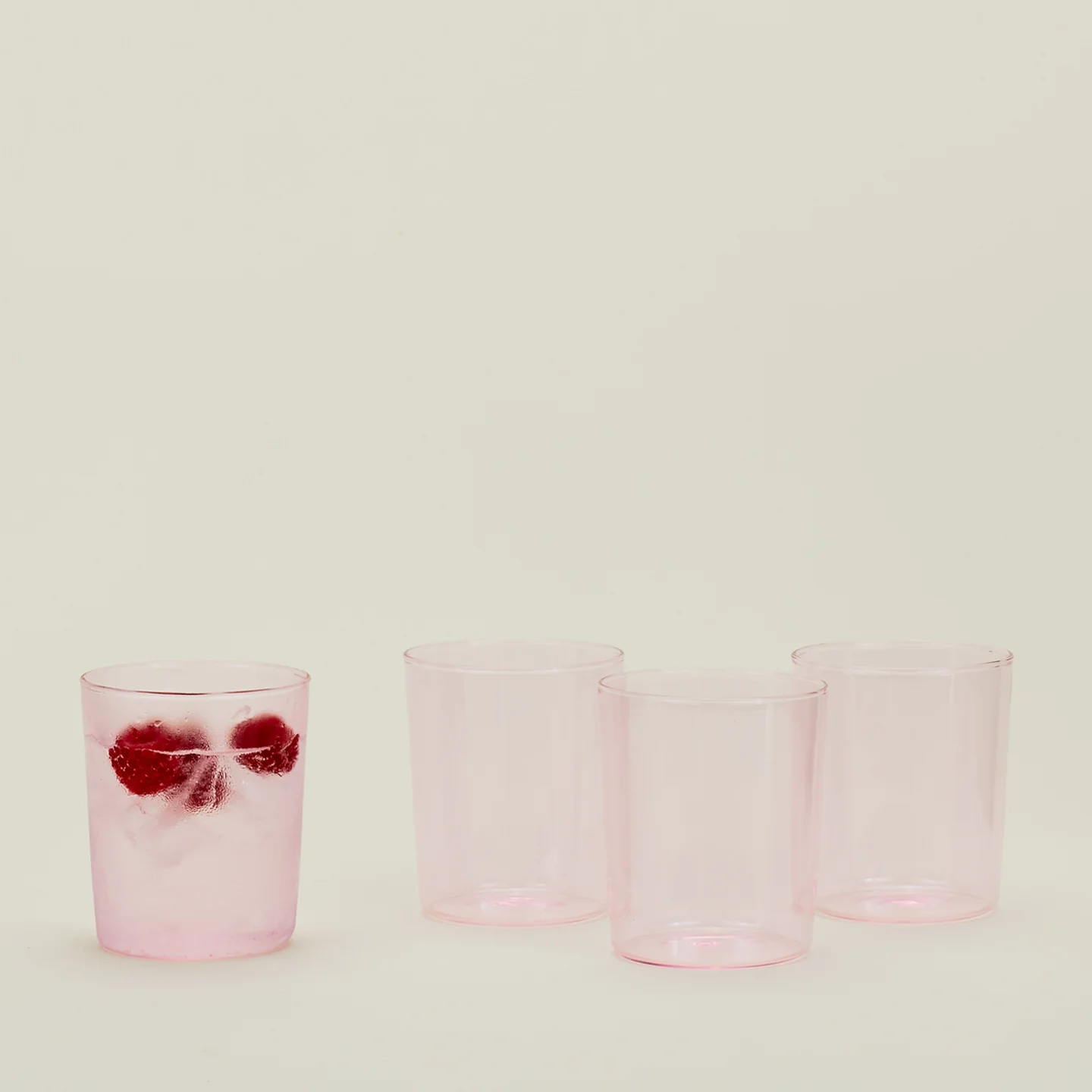 Essential Glassware, Set of 4 - Blush - Image 5