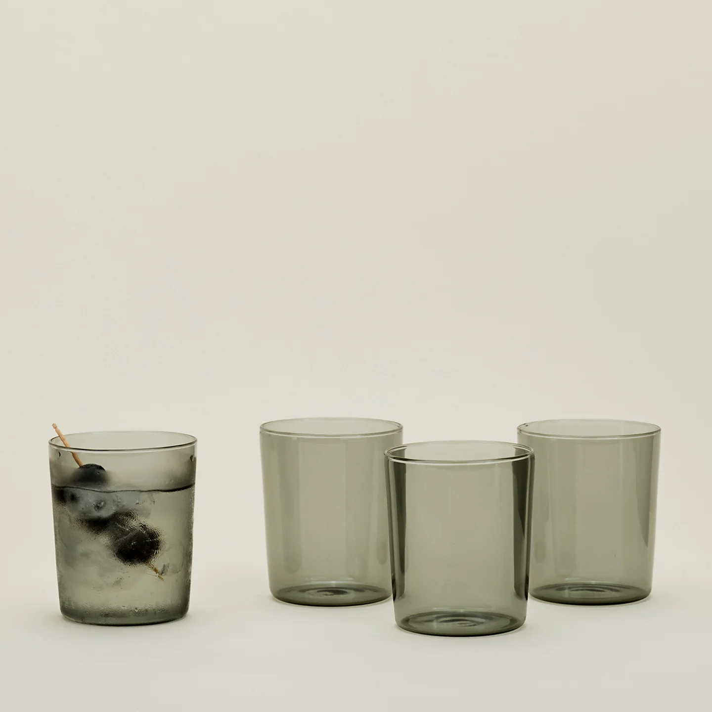 Essential Glassware, Set of 4 - Smoke - Image 5