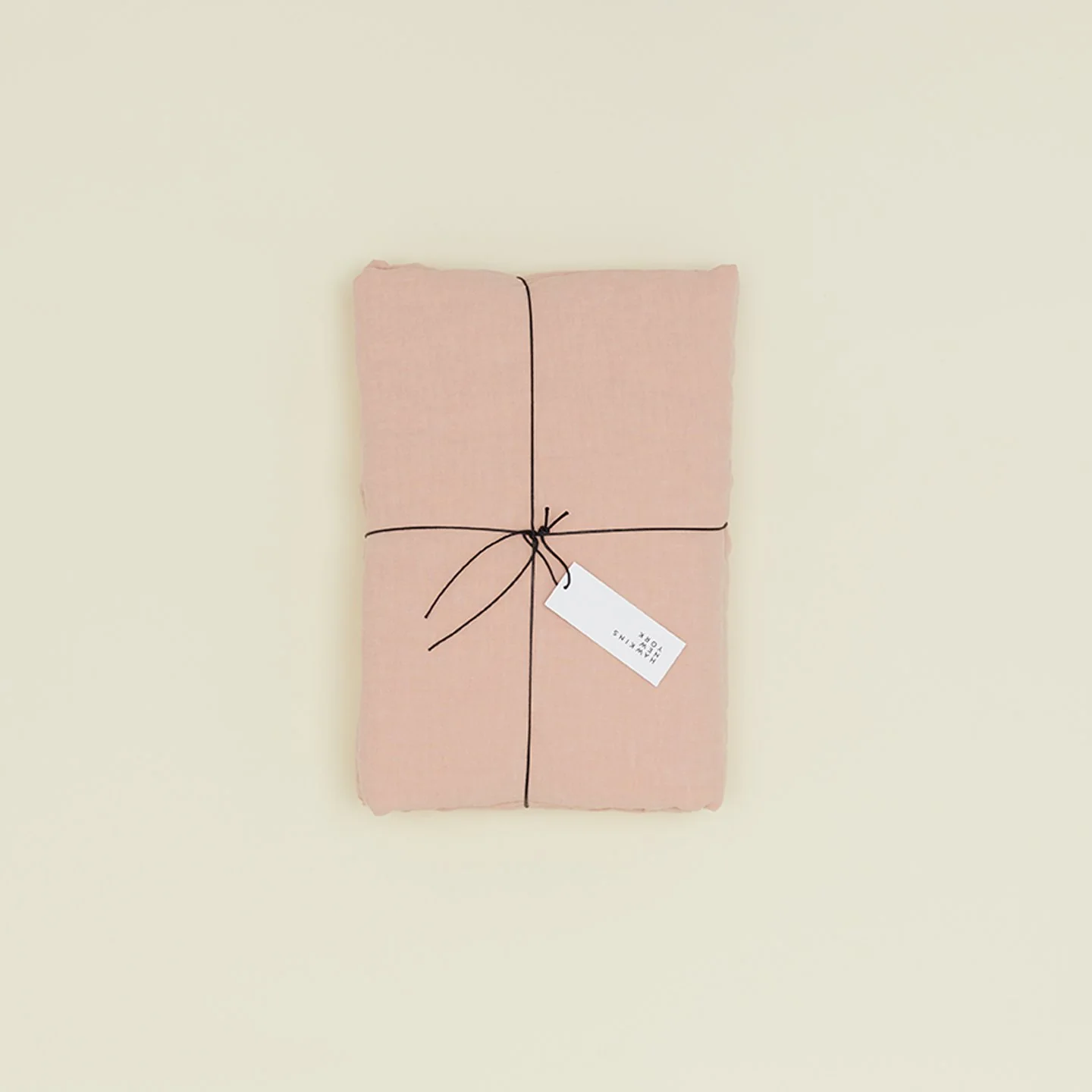 Simple Linen Duvet - Blush - Image 5