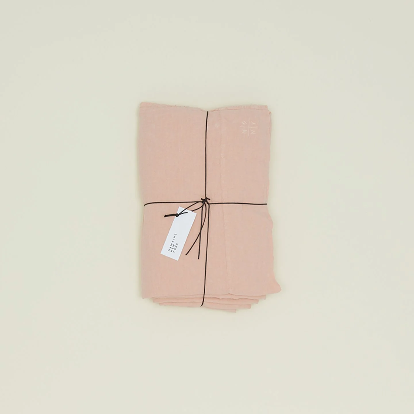 Simple Linen Flat Sheet - Blush - Image 4