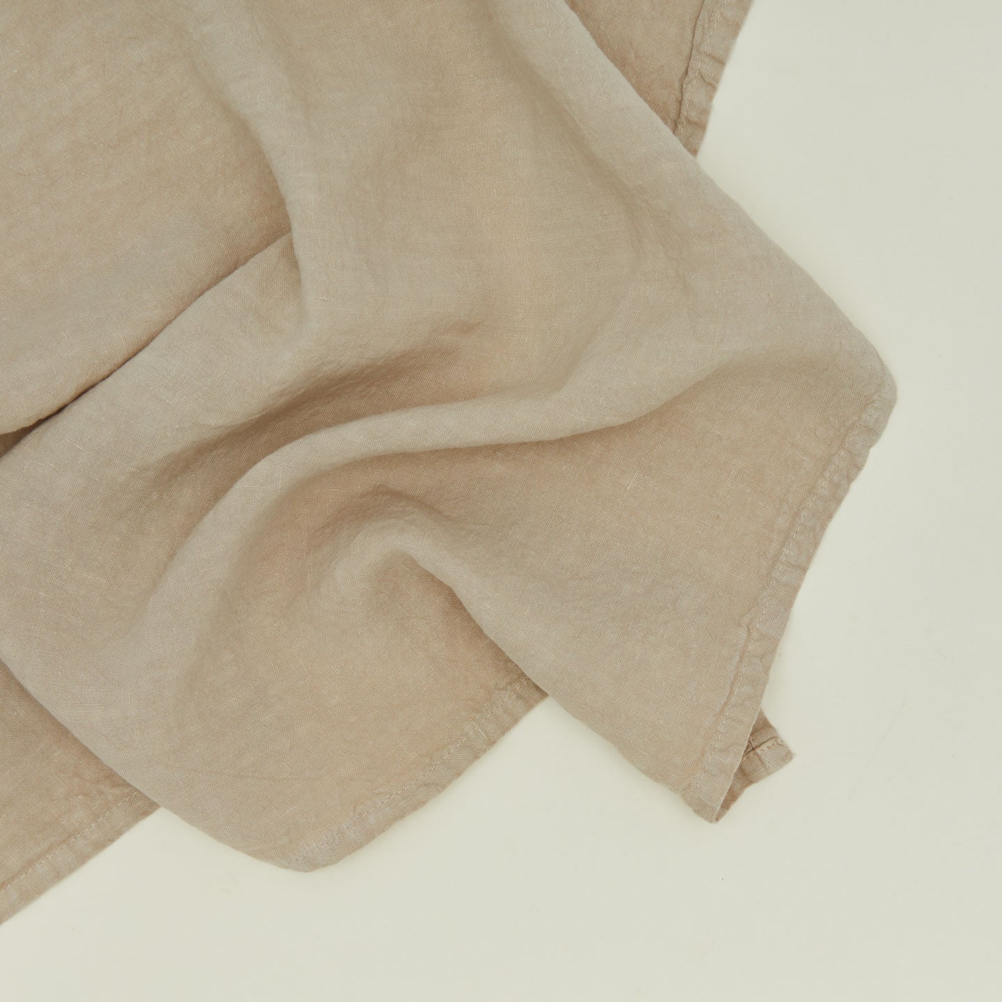 Simple Linen Napkin - Flax - Image 3