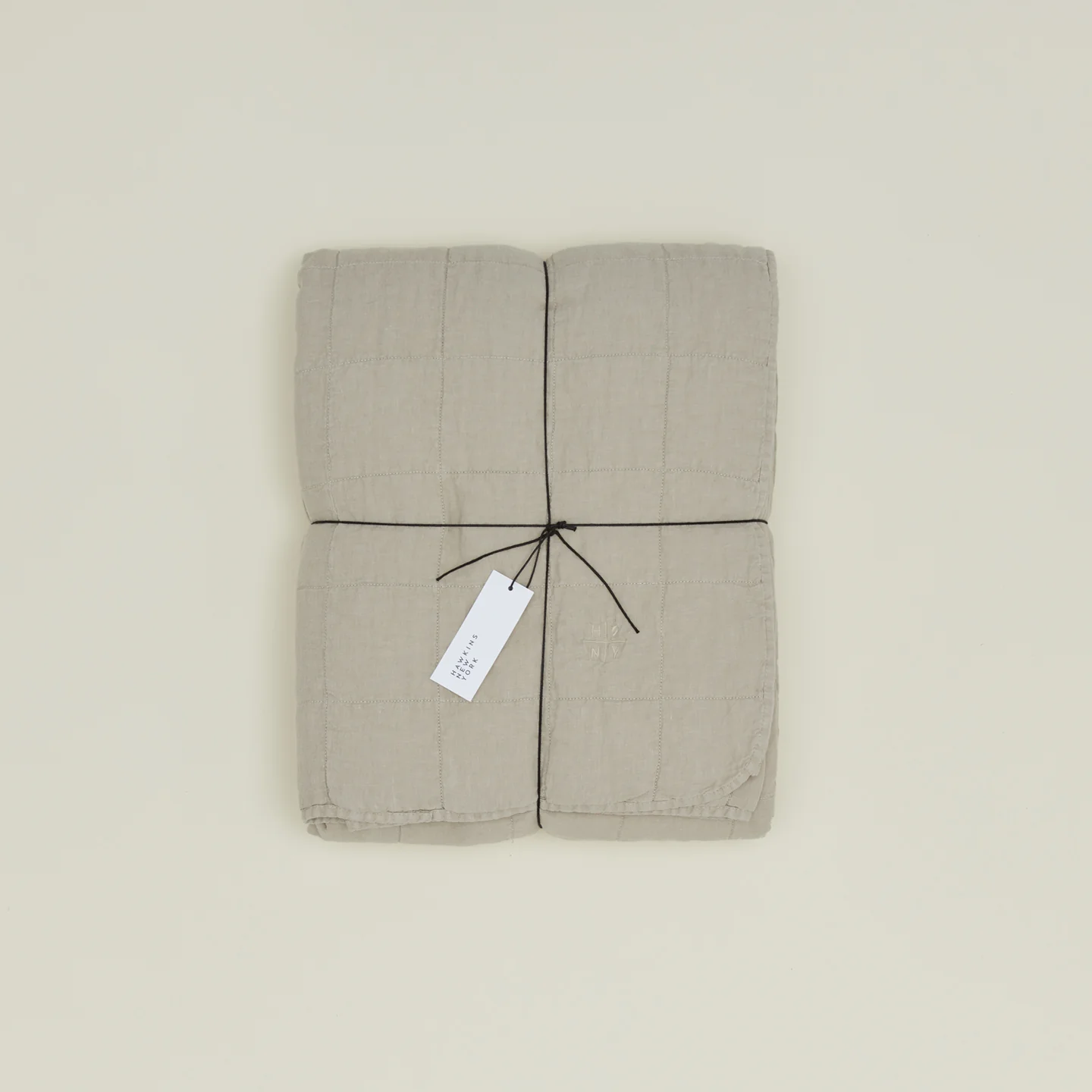 Simple Linen Quilt - Flax - Image 3