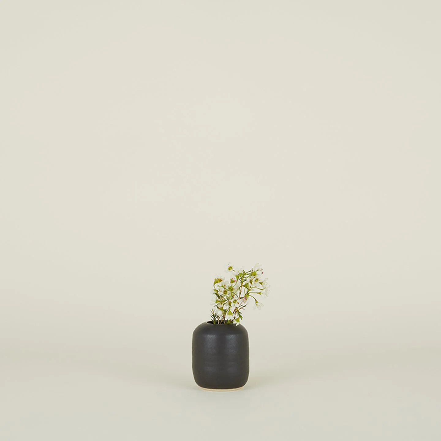 Stoneware Vase - Black - Image 3