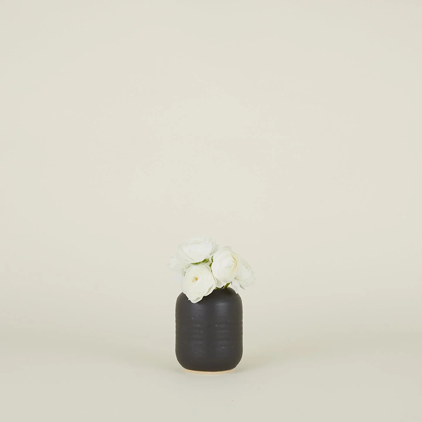 Stoneware Vase - Black - Image 4