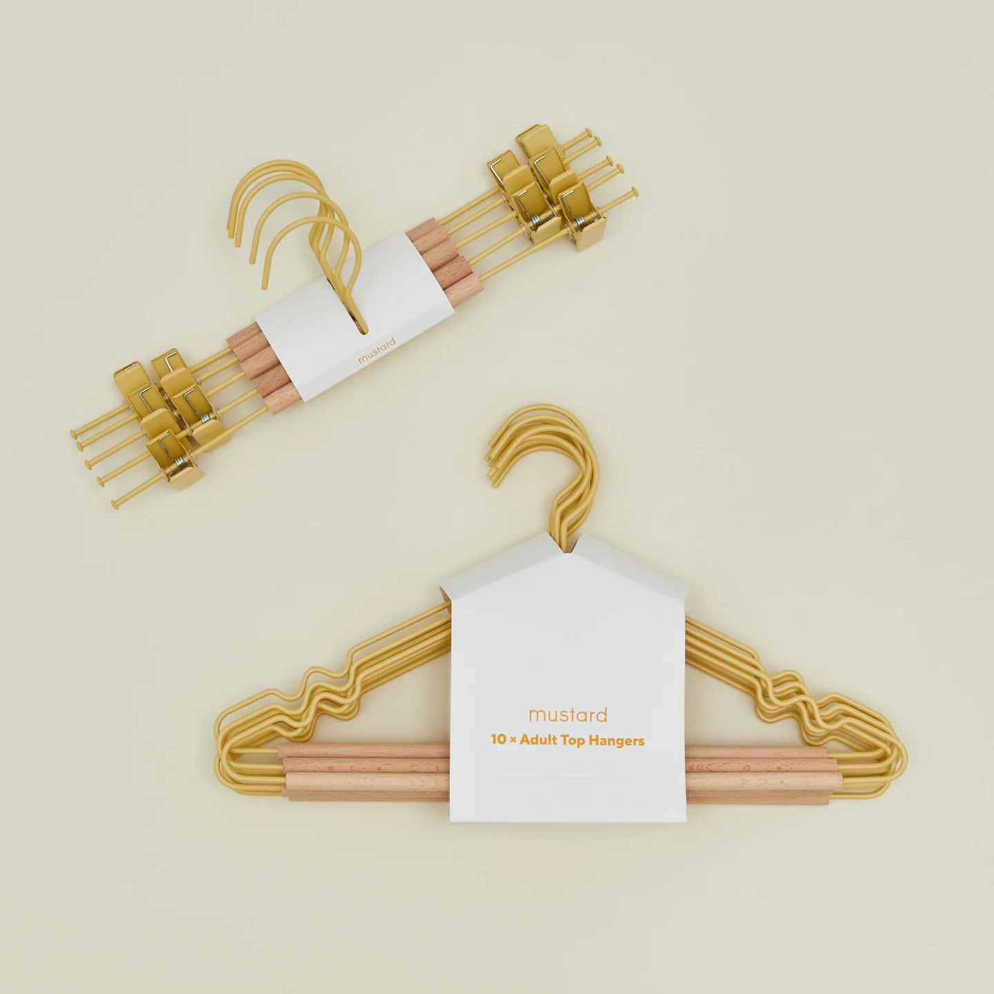 Top Hanger, Set of 10 - Butter - Image 6