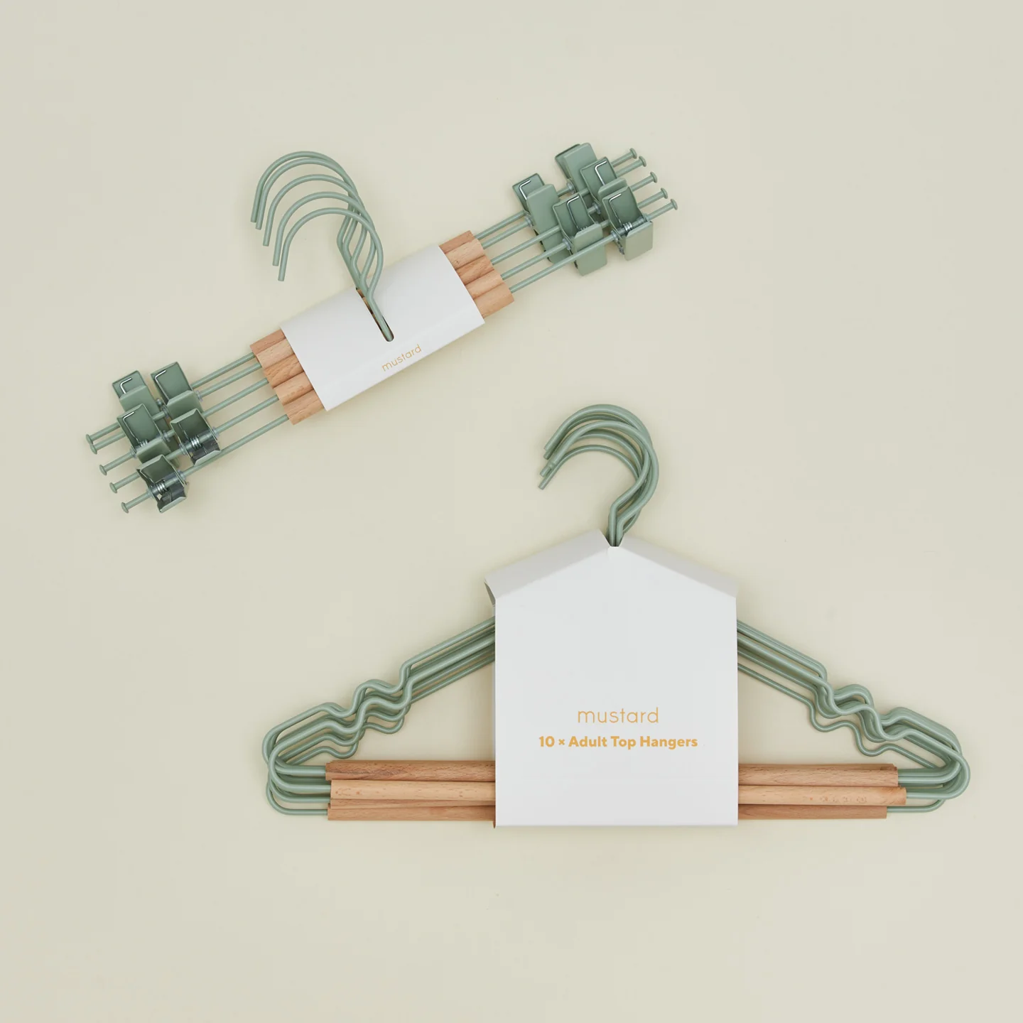 Top Hanger, Set of 10 - Sage - Image 6